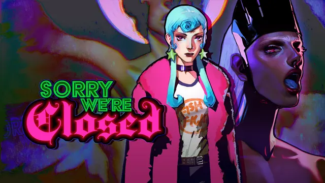 Official key art for Sorry We're Closed